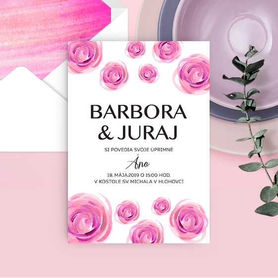 BARBORA - Romantic floral pattern